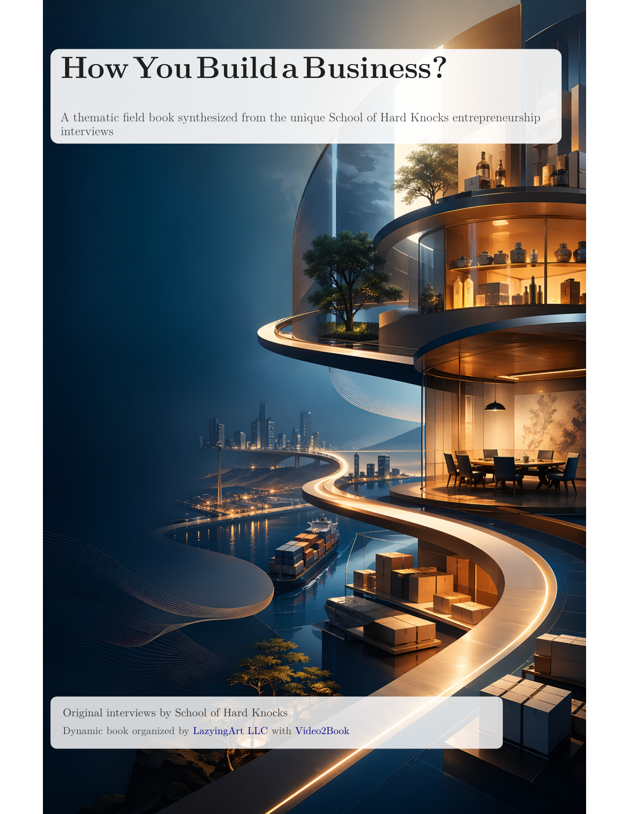 First page preview of How You Build a Business