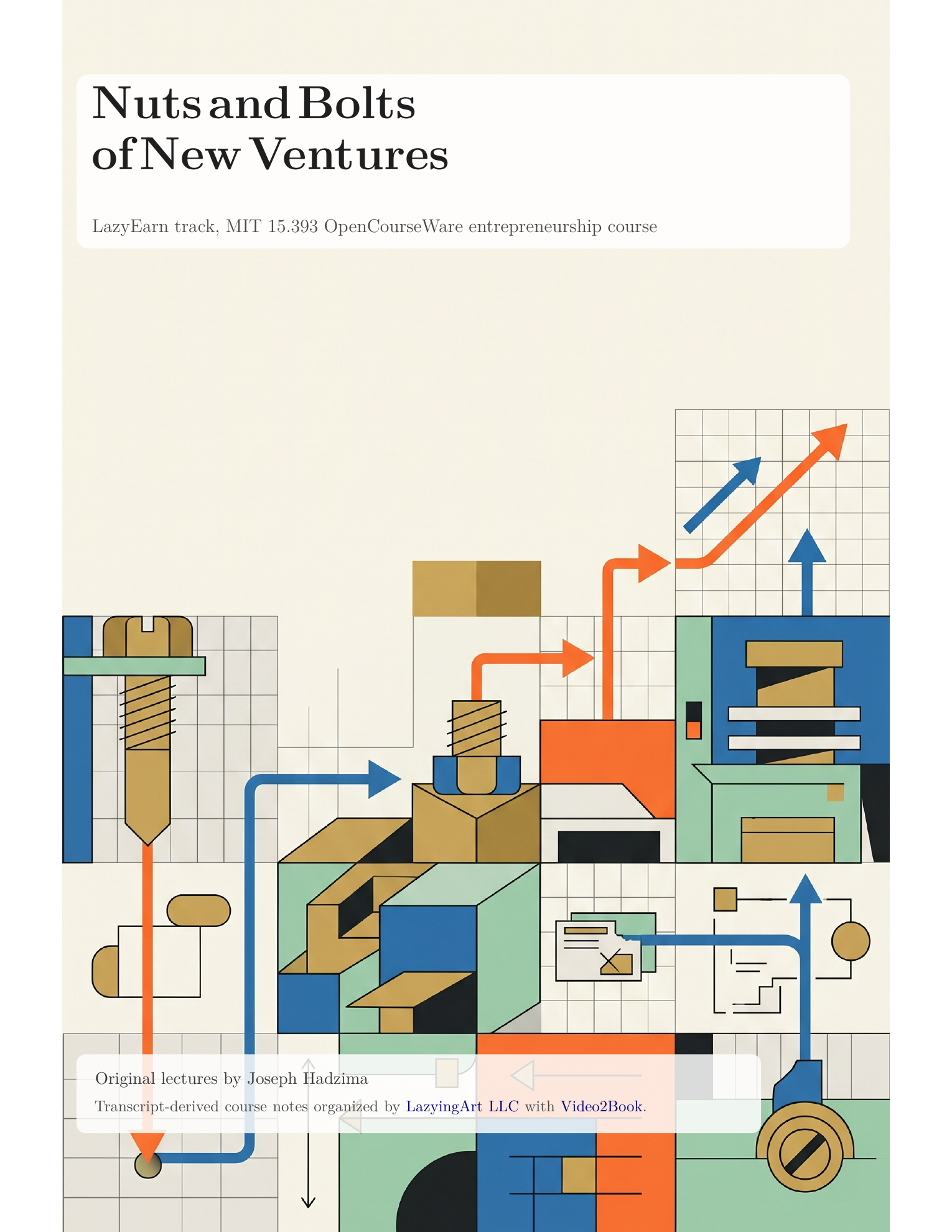 First page preview of MIT Nuts and Bolts of New Ventures